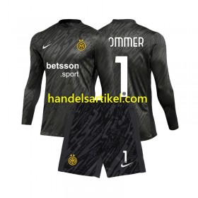 Inter Mailand Yann Sommer 1 Torwart Kinder 3rd Trikotsatz 2024/25 Langarm